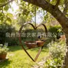 Alimentador de Pájaros de Hierro Más Vendido de Nuevo Producto Transfronterizo - Alimentador de Pájaros de Boca Ancha para Decoración de Jardín al Aire Libre y Colgar