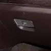 Adequado para Jeep Grand Cherokee fibra de carbono real modificação interna caixa de apoio de braço do passageiro adesivo de acabamento peças automotivas