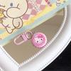 Chaveiro de tampa de garrafa de desenho animado estilo ins coração de menina fofo pingente Sanrio presente de namoradas acessórios de bolsa escolar