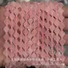 8mm Piedra Natural Cristal Ágata Facetada Apuntada Cuentas de Arroz DIY Pulsera Collar Accesorios de Joyería Productos Semiacabados Venta al por Mayor