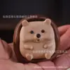 Adorno Curativo de Erizo Pequeño con Dopamina, Juguete Creativo de Ensamblaje de Madera Maciza, Pieza de Mano, Zootopia de Madera Maciza
