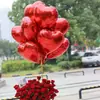 Globos de Película de Aluminio con Forma de Estrella de Cinco Puntas 'Love' de 18 Pulgadas Decoración de Habitación de Boda Fiesta del Día de San Valentín Chino Globos Flotantes Venta al Por Mayor