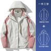 Chaqueta de montaña para exteriores de una sola capa para mujer, primavera y otoño, cortaviento, impermeable, delgada, ropa para senderismo y montañismo, compra grupal