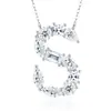 Collar de moda de comercio exterior estilo ins de lujo ligero nicho, nuevo accesorio de collar 925 de plata transfronterizo que no se decolora para mujeres en verano