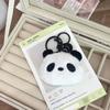 Nuevo Panda Bell Muñeco Bolsa Colgante Llavero Lindo Peluche Coche Muñeco Pequeño Bolsa Adornos Colgantes