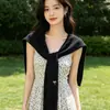 Chal Pequeño de Punto para Mujer, Ropa Exterior de Verano, Primavera y Otoño 2026, Cárdigan Protector Solar, Camisa para Aire Acondicionado, Chal Delgado, Chal Protector Solar