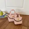Bolso de mano de encaje con lunares lindo estilo coreano transfronterizo, nuevo minibolso cruzado de principios de otoño 2026, bolso tipo cubo