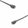 Conector Micro HDMI para HDMI Linha Curta Micro HDMI Macho para HDMI Fêmea Banhado a Ouro Pequeno para Grande 17cm