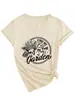 Encuéntrame en el jardín Amazon eBay sitio independiente camiseta casual y elegante de mujer con cuello en V y manga corta