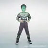 Disfraz de Halloween para Niños Capitán América Iron Man Hulk Spider-Man Vengadores Musculoso Cos