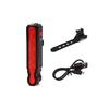 Luz Trasera de Bicicleta Láser de Línea Paralela Luz Láser Spider-Man Luz Trasera Láser Carga USB Luz de Advertencia para Ciclismo Nocturno