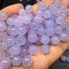 Contas de Lótus Roxo Lavanda 10mm Contas Soltas Acessórios para Pulseira DIY Feitos à Mão Contas de Jade Contas Soltas de Lótus Atacado