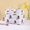 Bolso de Mano Nuevo Lindo Estampado de Gran Capacidad para Almacenamiento Portátil Bolsa para Artículos de Tocador Bolsa de Maquillaje