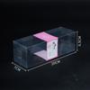 Caja de Empaque para Taza Hokkaido Qi Feng 2/3 Transparente Cuadrada Taza Mafen Soporte de Papel para Pastel Pequeño Caja para Pastel Resistente a Altas Temperaturas