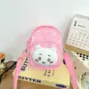 Mochila de Pelúcia de Coelho Amarelo com Orelhas Longas Desenho Animado Três Mochilas de Pelúcia Bolsas Casuais de Alto Valor