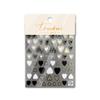 Tomoni relieve pegatinas de nail art amor cooperación Rao 5D lindas pegatinas para uñas Phnom Penh amor joyería de nail art al por mayor