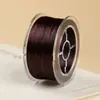 Cuerda Elástica con Cuentas de Alta Elasticidad, Pulsera de Cuentas Budistas Resistente al Desgaste, Pulsera de Cristal, Banda Elástica de Goma con Cuentas, Cordón Plano de Hilo de Seda