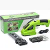 Podadora de setos eléctrica, Tijeras de podar recargables de doble propósito, Podadora de setos con batería de litio, Podadora de mano para jardín