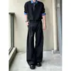 Pantalones de Traje Lisos de Caída Moderna para Hombre Otoño 2026 Estilo Retro Japonés Versátiles Sin Planchar Tacto de Alta Gama Micro-Campana Largos