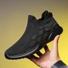 Comércio exterior Tamanho grande Flying Woven Sapatos masculinos 2022 Outono Tênis casuais Leves Pés Preguiçosos Sapatos de corrida Top de malha Sapatos da moda