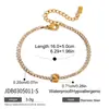 Wanxing Amazon Más Vendido 18K Brillante Globo Lindo 26 Letras Inglesas Pequeñas Decorado a Mano Completo Diamante Circón Pulsera