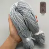 1,0/1,5 mm material de celular multicolorido três fios linha de cera de Taiwan etiqueta de poliéster corda de cera corda trançada