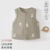 Chaleco para Bebé Primavera y Otoño Algodón Puro Sin Costuras Chaleco Bebé Recién Nacido Niños Chaleco Ropa para Bebés Chaleco Bebé