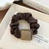 Ligas para el Cabello de Lazo de Gama Alta, Ligas Elegantes de Otoño e Invierno, Ligas para el Cabello, Accesorios Versátiles para el Cabello, Accesorios para la Cabeza al por Mayor