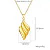 Collar con colgante de acero inoxidable transfronterizo Cadena para suéter de moda europea y americana para mujer 18K Tendencia Joyería Joker al por mayor
