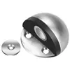 Top de Tortuga Auténtico de Acero Inoxidable 304/201 Tope de Puerta Magnético de Goma Semicircular Anticolisión con Tope de Puerta Magnético sin Clavos