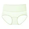 Calcinha feminina triângulo 9734, de seda gelada, toque fresco, hipoalergênica, sem costura, leve, refrescante, secagem rápida, semi-transparente.