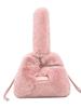 Bolsos de Peluche Transfronterizos para Mujer, Versátil Otoño e Invierno 2026 Nuevo Bolso Cruzado de Cadena de Nicho, Bolso de Cubo Peludo de Mano