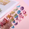 Pegatinas de Polvo Dorado Brillante, Pegatinas de Números, Pegatinas de Letras, Stock Listo del Fabricante al Por Mayor, Por Mayor de Amazon, Comercio Electrónico Transfronterizo DIY
