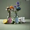 Aromaterapia Floral Gardenia Líquido de Recarga Aceite Esencial Campanilla de Viento Azul Adornos de Flores Secas Souvenirs Fragancia Duradera para Interiores para Niñas