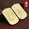 Año del Caballo, Token para Hacerse Rico al Instante Colgante de Cintura Metal Dios de la Riqueza Zhao Gongming Amuleto que Atrae la Riqueza Llavero de Coche Accesorio