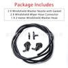 Para Jeep Dodge Boquilla de Agua para Parabrisas Kit de Manguera de Rociado de Agua 55157319AA 4806312AA