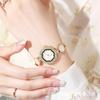 Reloj Pulsera Elegante de Lujo Ligero de Nicho Incrustado de Diamantes para Mujer Moda Online Popular Creativo Reloj para Estudiantes Ajuste Automático