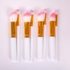 Fábrica en stock 10 pinceles de maquillaje de fibra de color caramelo, pinceles de maquillaje de belleza, herramientas de maquillaje para principiantes, juego de pinceles de maquillaje al por mayor