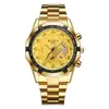 Reloj Wolixi Esfera Grande Resistente al Agua Mecánico Reloj de Cuarzo Transfronterizo Reloj para Hombre Comercio Exterior Reloj Sencillo Venta al por Mayor