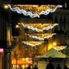Iluminación Vial Exterior Caja de Regalo Luz de Modelado LED sobre la Calle Luz de Cruce Luz Vial Horizontal Iluminación Festiva