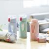 Vaso de Agua de Vidrio Ins de Verano Personalizado para Hombres y Mujeres, Vaso de Moda para Exteriores con Tapa Emergente, Vaso de Agua Transparente Portátil de Doble Capa