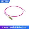Cable de Fibra Óptica Patch Cord de Grado Telecomunicaciones de 0.9 mm LSZH Monomodo Mononúcleo Cable Cola de Cerdo SC LCFCSC Cable de Red de Fibra Óptica Desnuda de Una Sola Cabeza