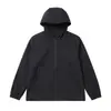 Nueva chaqueta cortavientos deportiva a prueba de agua, viento y polvo para mujer, chaqueta deportiva casual con capucha y cremallera para correr, gimnasio para mujer