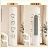 Capa de Poeira para Ar Condicionado, Cilíndrica Vertical, Nova Universal, Dedicada para Tipo Gabinete, Sensação de Alta Qualidade, Pano de Cobertura de Poeira para Unidade Interna de Ar Condicionado