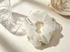 Scrunchies de Tela Estilo Vintage al por Mayor, Cintas para el Cabello Coreanas con Bordado Floral a Cuadros, Suministro para Tiendas de Accesorios, Directo de Fábrica