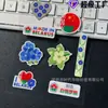 Set de Pegatinas de Plástico Transparente con Goteo de Cristal, Exportación Transfronteriza Hecho a Medida Lindos Dibujos Animados Pegatinas 3D para Fundas de Teléfono