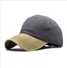 AliExpress Explosiones Color Sólido Placa Ligera Gorra de Béisbol Lavada Antigua Moda Pareja Gorra Simple Casual Gorra Hip Hop