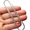 100/78mm negro oro rosa dorado clip de marcapáginas grande clip de papel clip de papel de color clip universal transfronterizo en stock