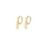 Pendientes de plata de ley 925 estilo coreano con borla y estrella, diseño de nicho de moda, pendientes de estrella únicos, argollas y accesorios para orejas para mujer