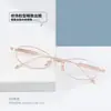 Pt08296 Lujo Accesible Transfronterizo Montura de Gafas Retro de Titanio Puro Moda de Alta Gama para Mujer Espejo Plano Estilo Nuevo Dinero Viejo